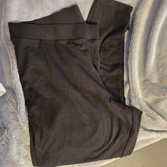 HUE Pants - Hue Black Leggings 3X